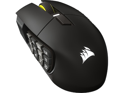 Corsair Scimitar Elite trådlös  gamingmus (gun metal)