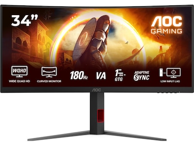 AOC 34" curved gamingskärm CU34G4