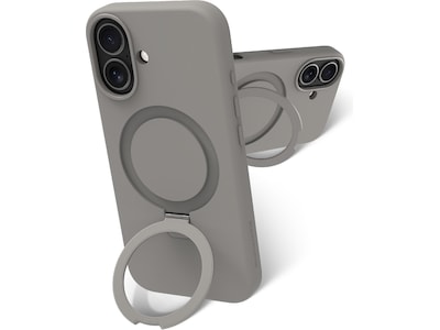 dbramante1928 iPhone 17 Roskilde läderskal (river stone)