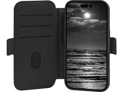 dbramante1928 iPhone 16 Lynge 2-i-1 Plånboksfodral (midnight)