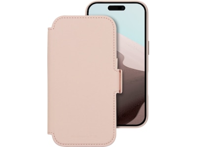 dbramante1928 iPhone 17 Lynge 2-i-1 Plånboksfodral (pink sand)