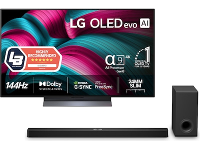 LG 48" C5 AI 4K OLED Smart TV (2025) Bundle