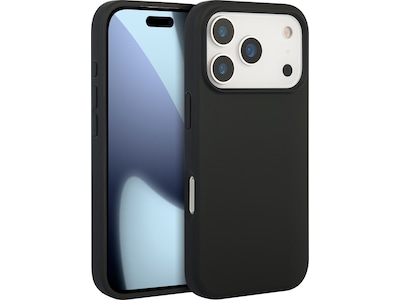 iiglo iPhone 17 Pro Magnetic Silikonskal (svart)