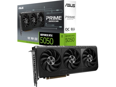 ASUS GeForce RTX 5050 Prime OC - 8GB GDDR6 RAM - Grafikkort