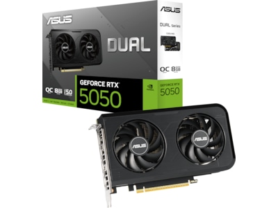 ASUS Dual GeForce RTX™ 5050 8GB GDDR6 OC Edition ASUS Dual GeForce RTX™ 5050 8GB GDDR6 OC Edition