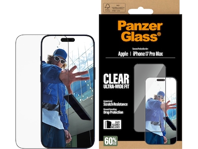 PanzerGlass iPhone 17 Pro Max Skärmskydd