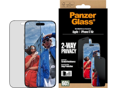 PanzerGlass iPhone Air 2-Way Privacy Skärmskydd