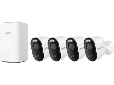 Reolink Home Hub w/ 4x Argus 3 Ultra-kamera