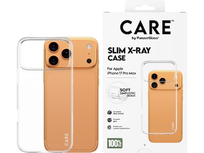 PanzerGlass CARE iPhone 17 Pro Max Fashion Silikonskal (transparent)