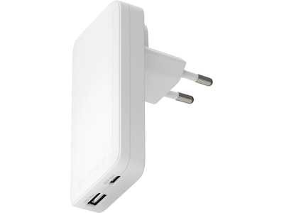 dbramante1928 re-charge Pro EU/US Slim Väggladdare (vit)