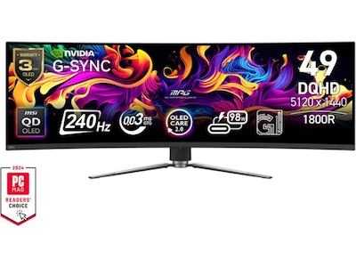 MSI 49" gamingskärm MPG 491CQPX