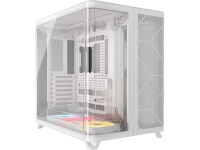 Corsair AIR 5400 LX-R RGB iCUE LINK Triple Chamber Mid Tower (vit)