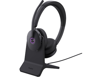 Yealink BH74 Trådlöst On-Ear Headset med Stativ