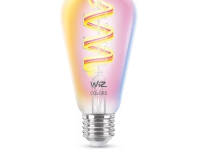 WiZ Clear 40W ST64 E27 RGB-lampa