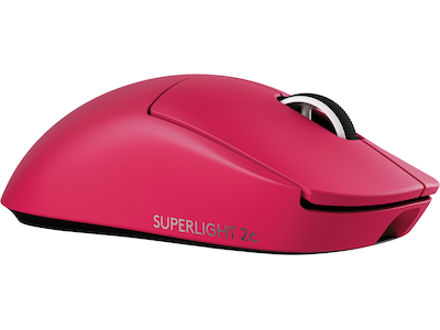 Logitech Pro X Superlight 2c trådlös gamingmus (rosa)