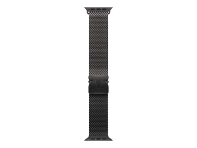 Apple Watch 49mm Milanese Loop (black titanium)