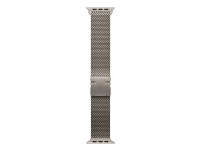 Apple Watch 49mm Milanese Loop (natural titanium)