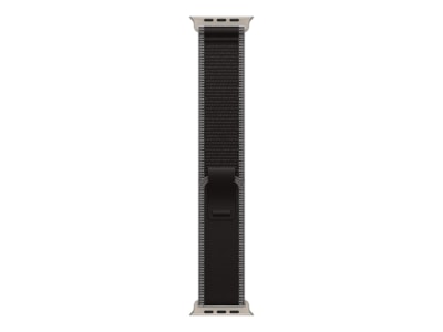 Apple Watch 49mm Natural Titanium Trail Loop (black/charcoal)