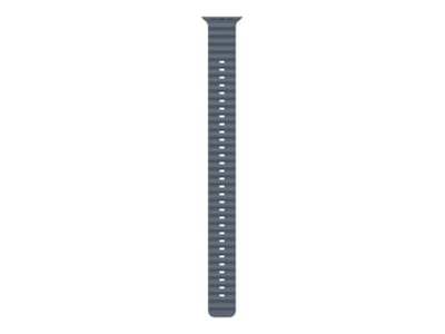 Apple Watch 49mm Natural Titanium Ocean Band Extension (anchor blue)
