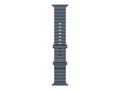 Apple Watch 49mm Natural Titanium Ocean Band (anchor blue)