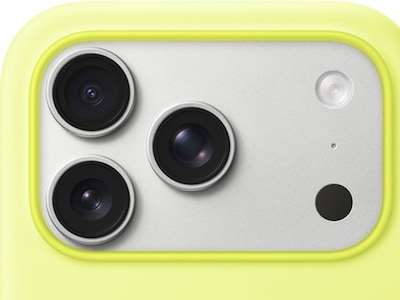 Apple iPhone 17 Pro Silikonskal (neongul)