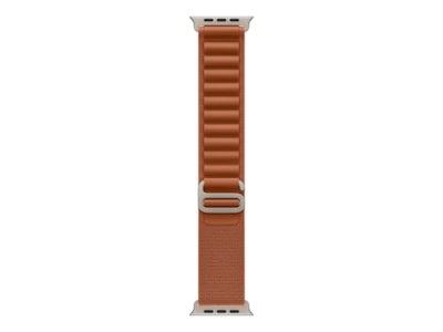 Apple Watch 49mm Natural Titanium Alpine Loop (terra cotta)