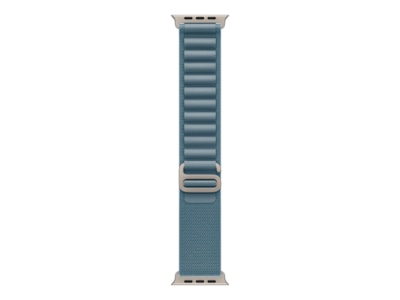 Apple Watch 49mm Natural Titanium Alpine Loop (light blue)