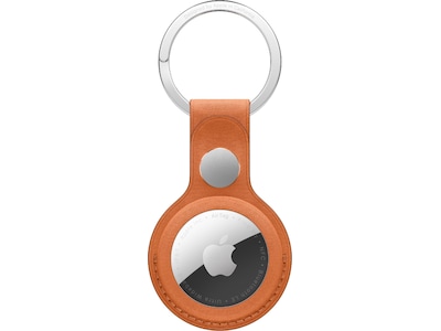 Apple AirTag FineWoven-nyckelring (rävröd)