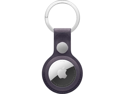 Apple AirTag FineWoven-nyckelring (midnattslila)