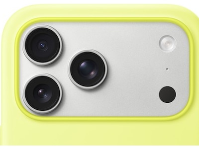 Apple iPhone 17 Pro Max Silikonskal (neongul)