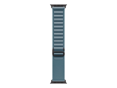 Apple Watch 49mm Black Titanium Alpine Loop (light blue)