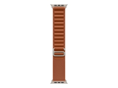 Apple Watch 49mm Natural Titanium Alpine Loop (terra cotta)