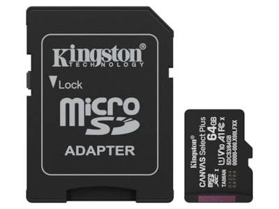 Kingston microSDXC Canvas Select Plus 64GB