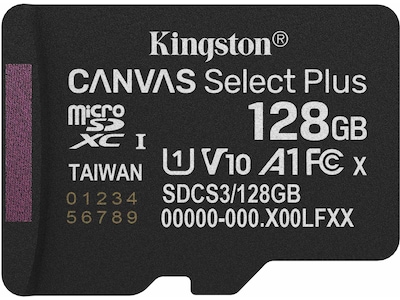 Kingston microSDXC Canvas Select Plus 128GB
