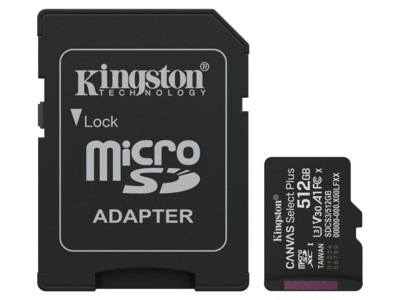 Kingston microSDXC Canvas Select Plus 512GB