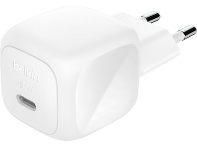 Belkin BoostCharge 45W USB-C Väggladdare (vit)
