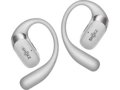 SHOKZ OpenFit 2+ Trådlösa öppna hörlurar, On-Ear (grå)
