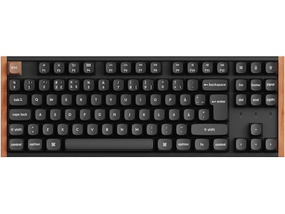Keychron K8 HE SE trådlöst gamingtangentbord (trä/svart)