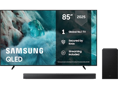 Samsung 85"" Q7FA QLED 4K Smart TV (2025) + soundbar