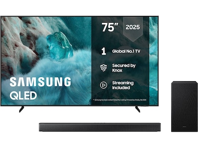 Samsung 75"" Q7FA QLED 4K Smart TV (2025) + soundbar