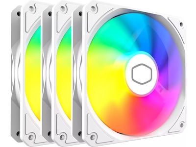 Cooler Master MF120 Lite ARGB Fläkt 3-pack (vit)