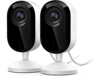Arlo Essential 3 HD inomhus övervakningskamera 2-pack