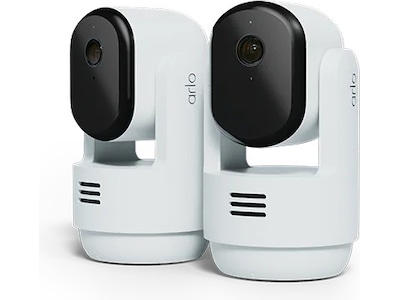 Arlo Essential 3 2K PTZ inomhus övervakningskamera 2-pack