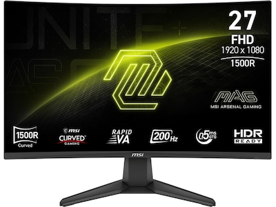 MSI MAG 276CF E20 curved gamingskärm 27"