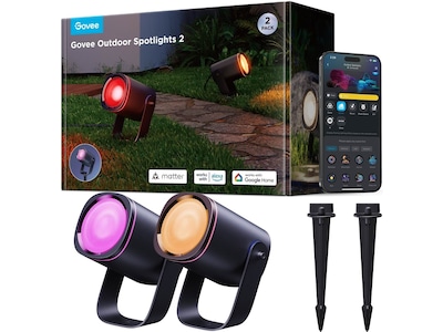 Govee utomhus spotlights 2-pack