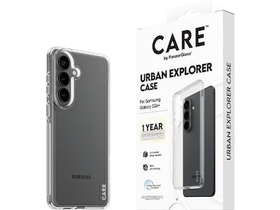 PanzerGlass CARE Galaxy S26+ Urban Explorer fodral (transparent)