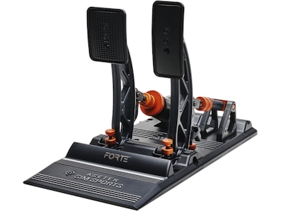 Asetek Forte simracing-pedaler broms och gas