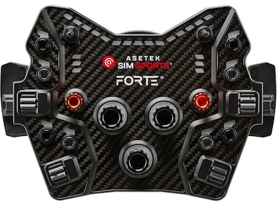 Asetek Forte GT knappbox (svart, aluminium)