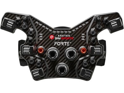 Asetek Forte® Formula knappbox (svart, aluminium)