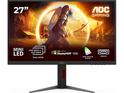 AOC 27" 4K gamingskärm U27G4XM